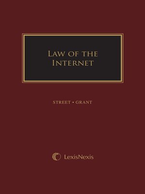 cover image of Law of The Internet